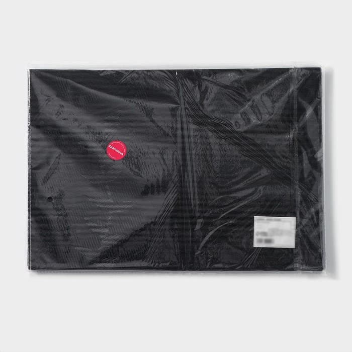 Салфетка сервировочная на стол Доляна «Росток», 45×30 см, черная