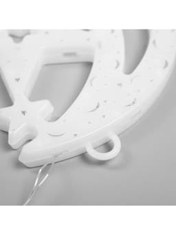 Светодиодная фигура «Месяц» 20×30 см, пластик, 220 В, свечение мульти (RG/RB)