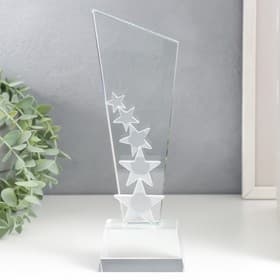 Фигурка стекло «Стела наградная. Победитель», 25×8×5.8 см