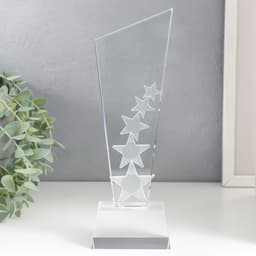 Фигурка стекло «Стела наградная. Победитель», 25×8×5.8 см