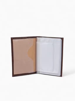 Обложка для автодокументов, коричневая