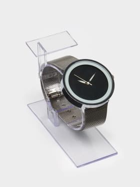 Подставка для часов/браслетов, с ценникодержателем, 3.5×8.5×6 см, оргстекло 2 мм