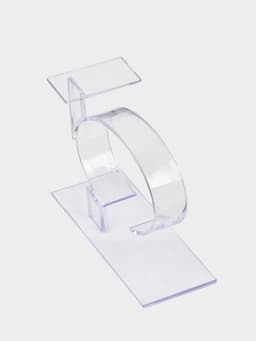 Подставка для часов/браслетов, с ценникодержателем, 3.5×8.5×6 см, оргстекло 2 мм