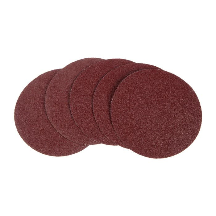 Круг абразивный шлифовальный под «липучку» ТУНДРА, 125 мм, Р40, 100 шт.