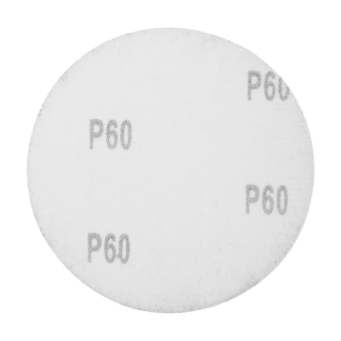 Круг абразивный шлифовальный под «липучку» ТУНДРА, 125 мм, Р60, 100 шт.