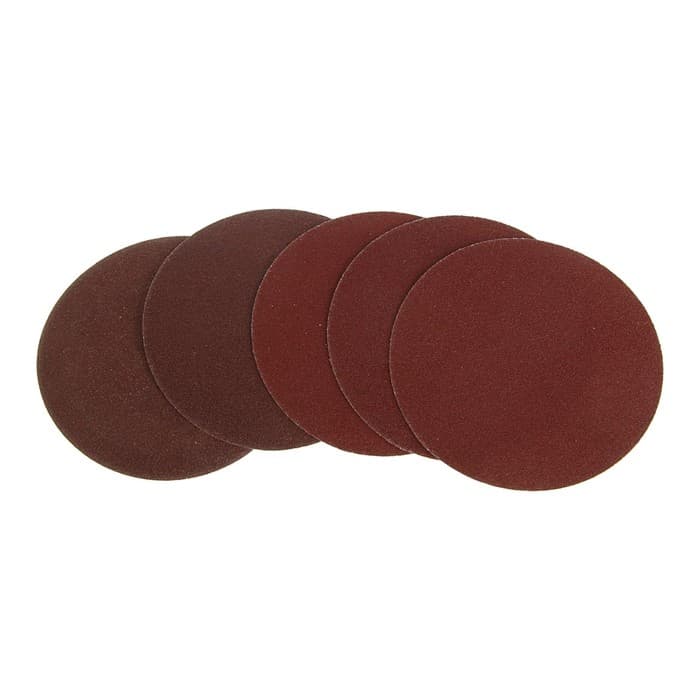 Круг абразивный шлифовальный под «липучку» ТУНДРА, 125 мм, Р100, 100 шт.