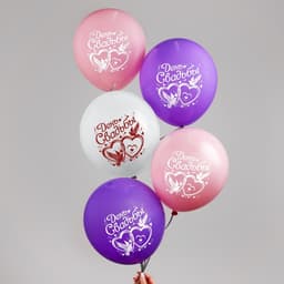 Воздушные шары латексные 12" «День свадьбы», 50 шт.