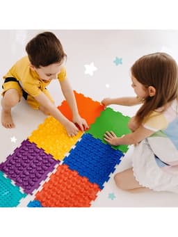 Модульный массажный коврик, набор №1 «Универсал», 8 шт., Ортодон