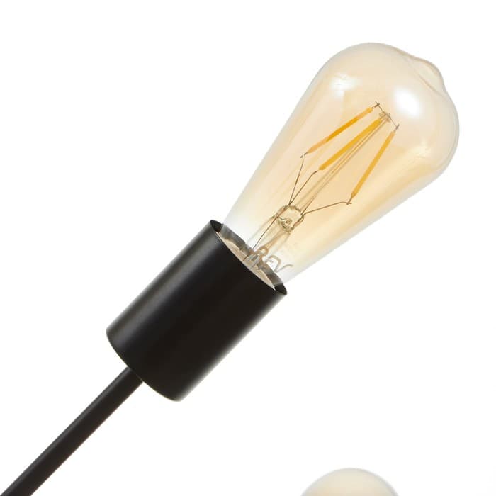 Люстра «Краб» E27 12×40 Вт черный 80×80×100 см BayerLux