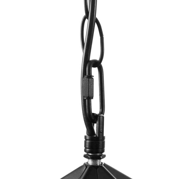 Люстра BayerLux Подвес BayerLux «Геометрия» E14 3×40 Вт черный 45×45×45 см