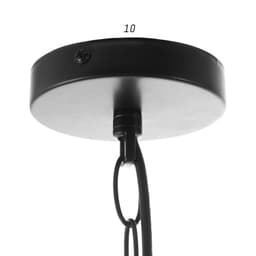 Люстра BayerLux Подвес BayerLux «Геометрия» E14 3×40 Вт черный 45×45×45 см