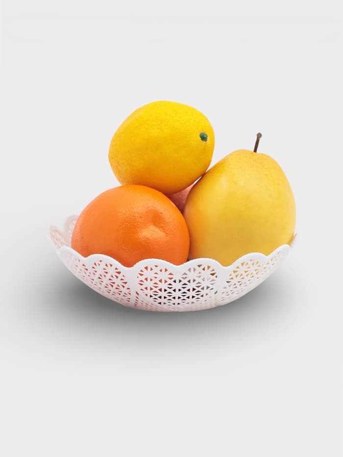 Ваза для хлеба и фруктов «Кубань. Сердце», 18×4.5 см, белый, рисунок МИКС