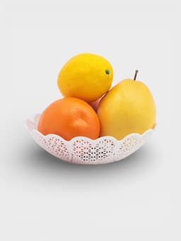 Ваза для хлеба и фруктов «Кубань. Сердце», 18×4.5 см, белый, рисунок МИКС