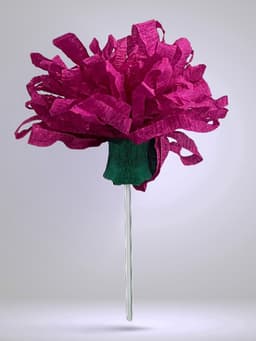 Бумага крепированная 50×200 см, в рулоне, 32 г/м², жёлтая