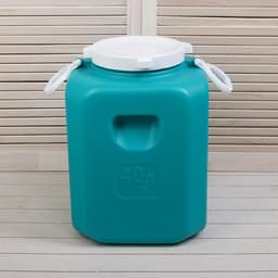 Фляга пищевая, 40 л, горловина 19 см, 4 ручки