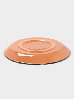 Ляган узбекский Риштанская Керамика «Цветы», d=36 см, синий