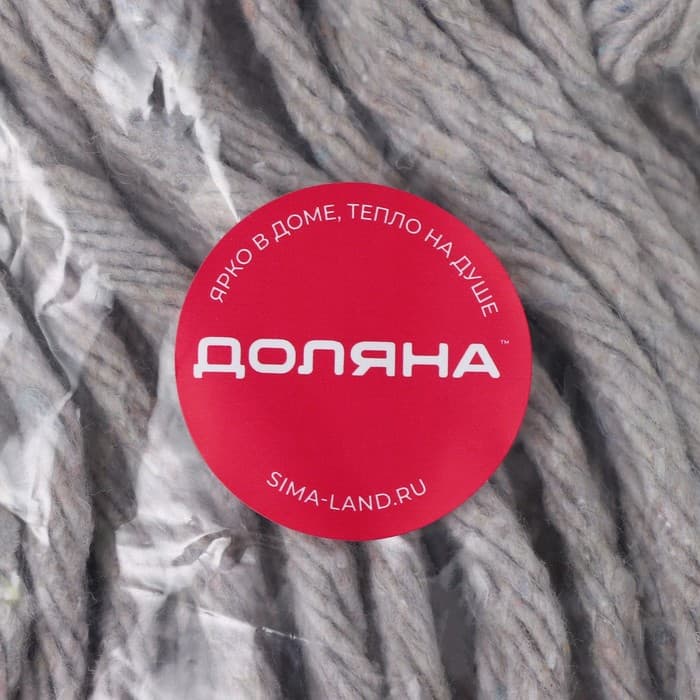 Насадка для швабры верёвочная Доляна, хлопок, 30×10×6 см, МИКС