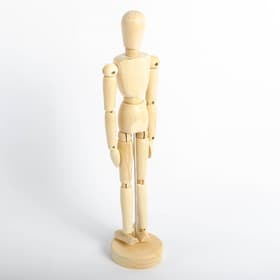 Модель деревянная художественная манекен «Человек», 30 см