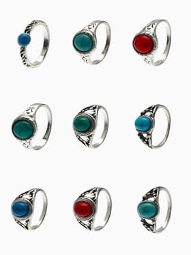 Кольцо «Натурель», Артемида, размер МИКС, цвет МИКС