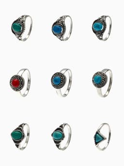 Кольцо «Натурель», Артемида, размер МИКС, цвет МИКС