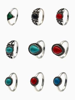 Кольцо «Натурель», Артемида, размер МИКС, цвет МИКС