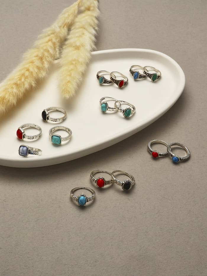 Кольцо «Натурель», Артемида, размер МИКС, цвет МИКС