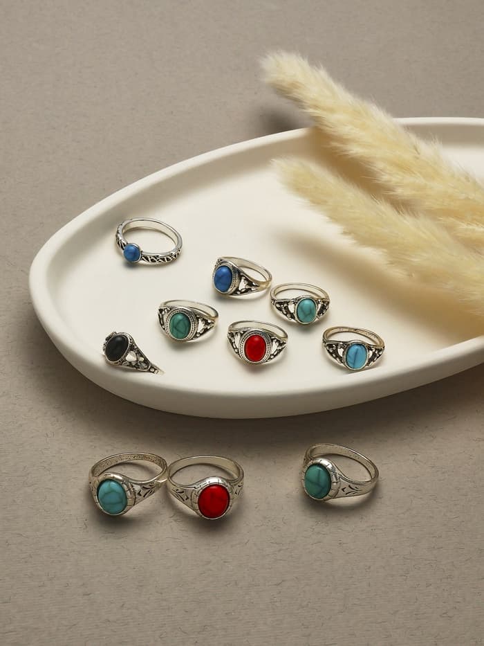 Кольцо «Натурель», Артемида, размер МИКС, цвет МИКС