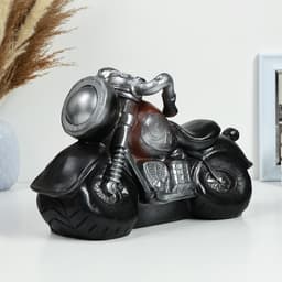 Копилка для денег «Мотоцикл», полистоун, 34×13×20 см