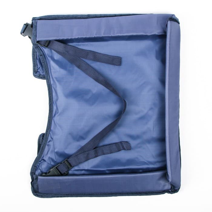 Столик-органайзер для детского автокресла 38×31 см, синий