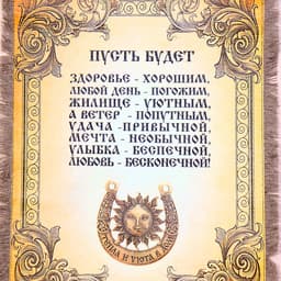 Свиток настенный «Подкова», панно