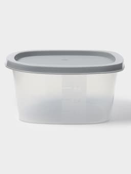 Контейнер для продуктов с мерной шкалой «BioFresh», 900 мл, прозрачный, крышка микс