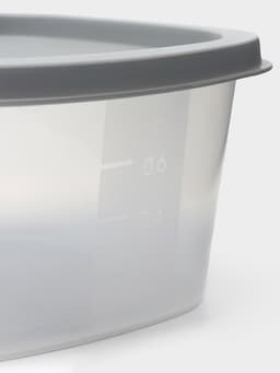 Контейнер для продуктов с мерной шкалой «BioFresh», 900 мл, прозрачный, крышка микс