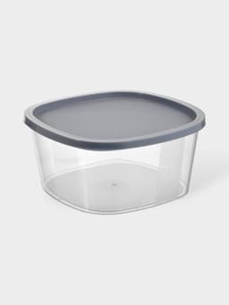 Контейнер для продуктов с мерной шкалой SparkPlast BioFresh, 2.65 л, прозрачный, пластик, крышка МИКС