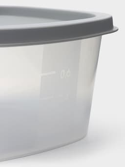 Набор пищевых контейнеров SparkPlast BioFresh, 4 шт.: 230 мл, 500 мл, 900 мл, 1.55 л, пластик, крышка МИКС