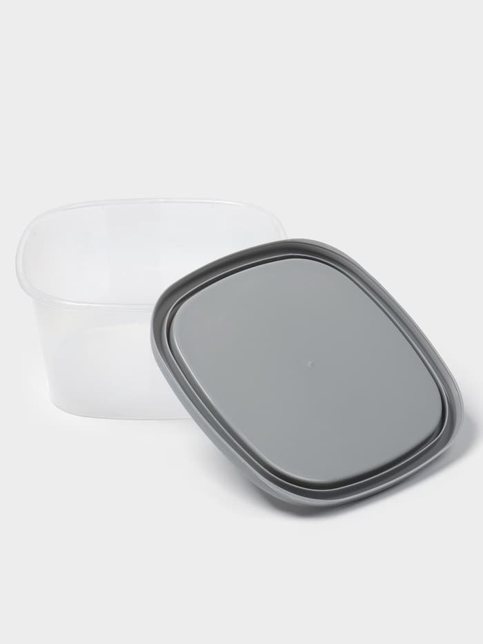 Набор пищевых контейнеров SparkPlast BioFresh, 5 шт.: 230 мл, 500 мл, 900 мл, 1.55 л, 2.65 л, пластик, крышка МИКС