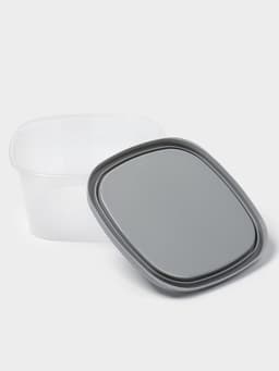 Набор пищевых контейнеров SparkPlast BioFresh, 5 шт.: 230 мл, 500 мл, 900 мл, 1.55 л, 2.65 л, пластик, крышка МИКС
