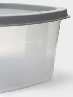 Набор пищевых контейнеров SparkPlast BioFresh, 5 шт.: 230 мл, 500 мл, 900 мл, 1.55 л, 2.65 л, пластик, крышка МИКС