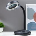 Лампа-лупа для творчества, от сети 220 В чёрный 52×17×14 см