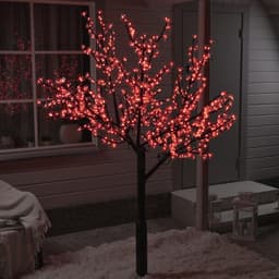 Светодиодное дерево «Баугиния» 2 м, 864 LED, 220 В, свечение мульти (RGB)