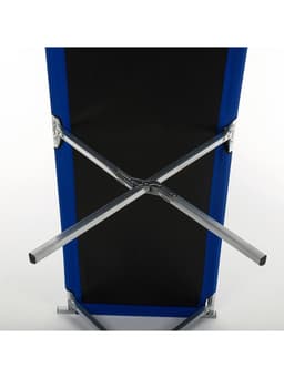 Стол для уличной торговли, складной, 200×70×70, синий