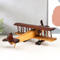 Фигурка дерево «Ретро. Самолет», 11.5×35.5×30 см, МИКС