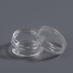 Органайзер для хранения мелочей, 12 баночек, 12×9×2 см, d=2.8×1.5 см, 2 мл, прозрачный