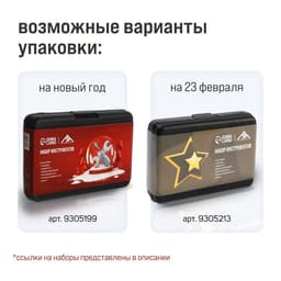 Набор инструментов в кейсе ЛОМ, универсальный, 11 предметов