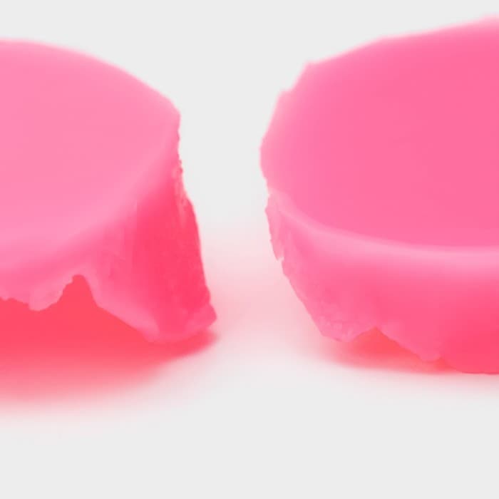 Молд кондитерский Доляна «Лепесток розы», силикон, 2 предмета, 6.7×6.2 см, розовый