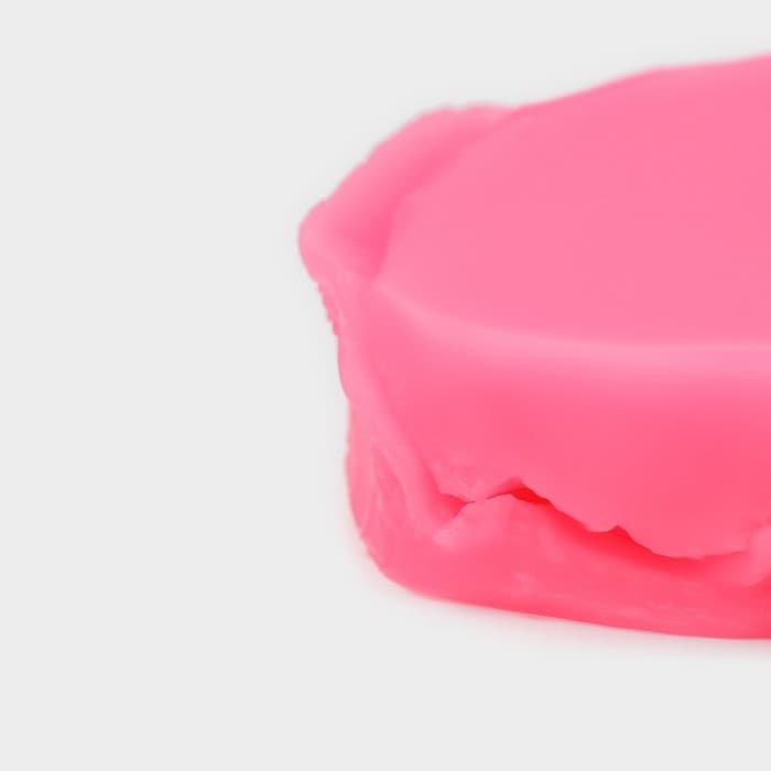 Молд кондитерский Доляна «Лепесток розы», силикон, 2 предмета, 6.7×6.2 см, розовый