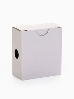 Футляр под кольцо, серьги «Ракушка», бархатный, 6×5.5 см, серый