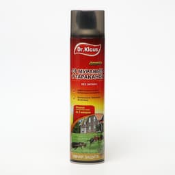 Аэрозоль от насекомых «Доктор Клаус», от муравьев, тараканов и других насекомых, 600 мл