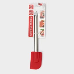Лопатка кондитерская Доляна «Редмонд», 25.5 см, цвет красный