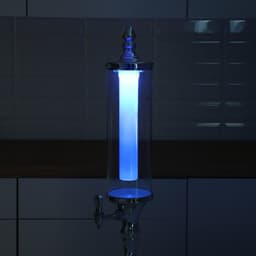 Башня пивная «Петронас», 3 л, колба для льда, с подсветкой, 2 батарейки AG3, пластик, металлик