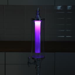 Башня пивная «Петронас», 3 л, колба для льда, с подсветкой, 2 батарейки AG3, пластик, металлик